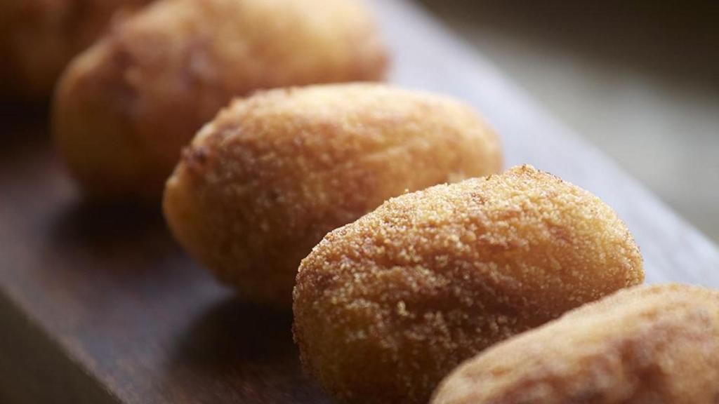 Las croquetas de Casa Marcial.