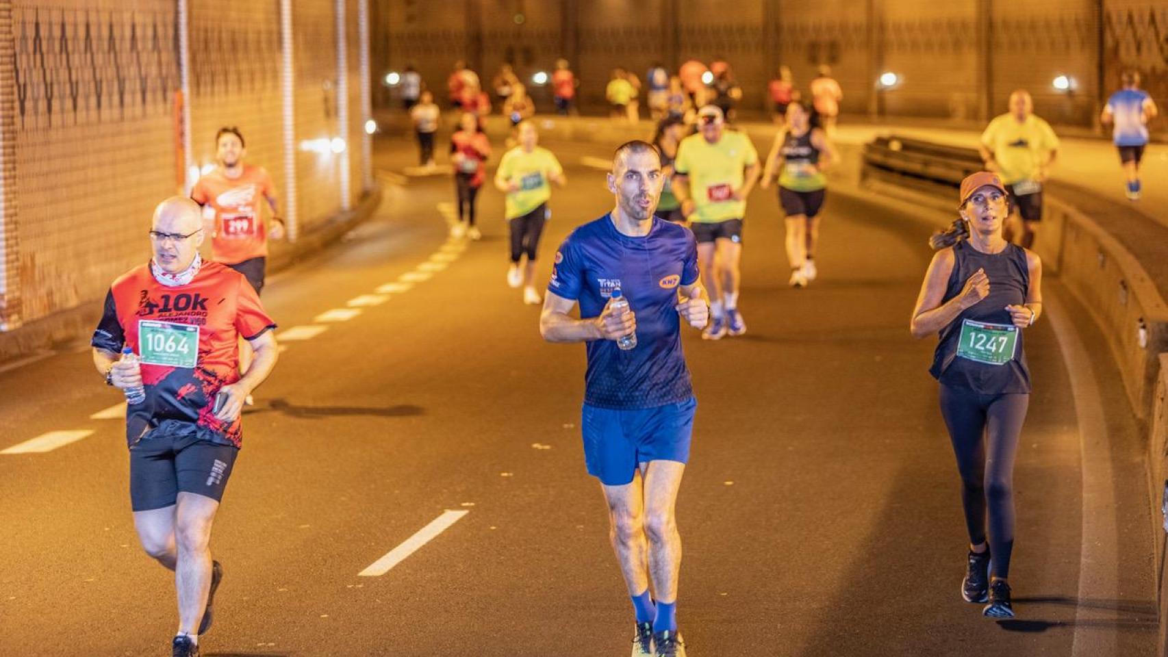 La media maratón de Vigo en una edición anterior.