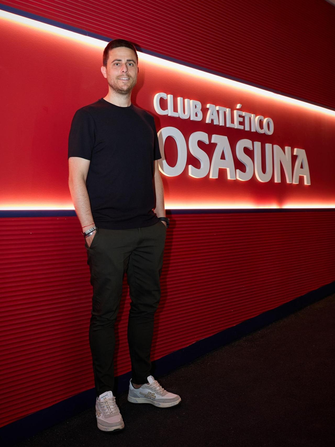 Alessio Lisci en El Sadar.