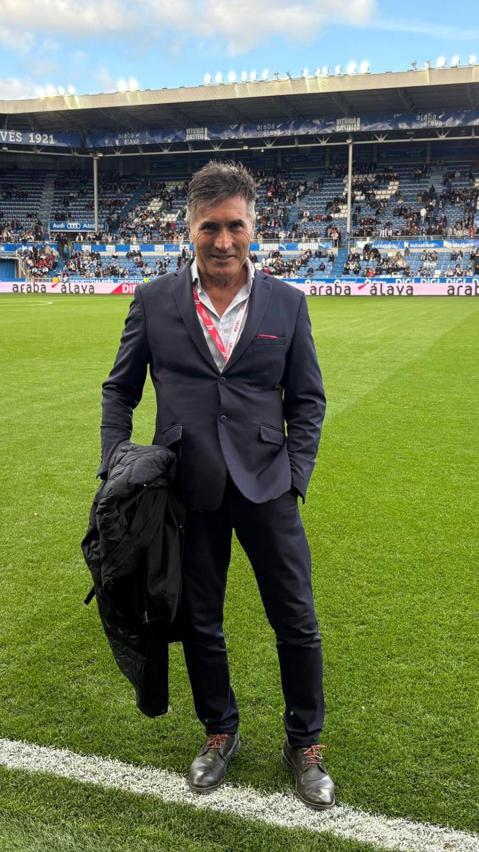 Julián Rodríguez Santiago en Mendizorroza