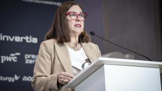 La consejera de Agricultura, Ganadería y Desarrollo Sostenible de Extremadura, Mercedes Morán, interviene en el II Observatorio de la Energía.