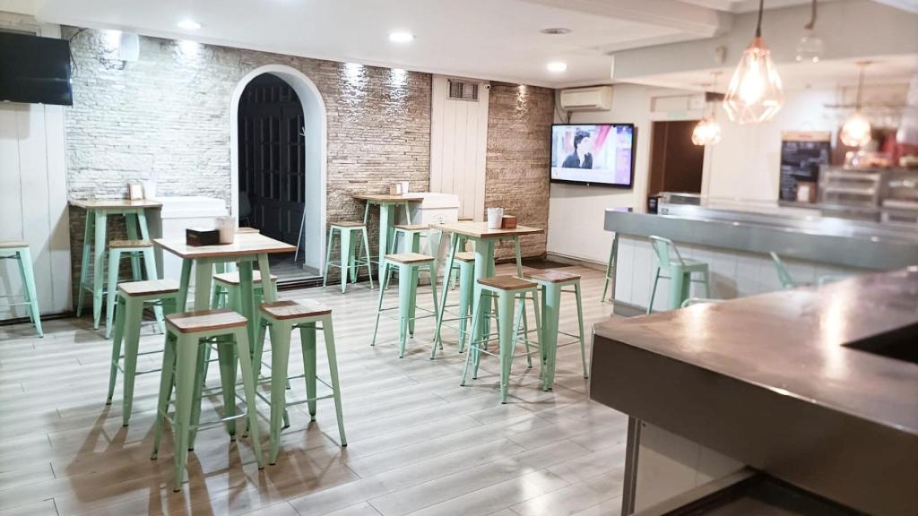 Interior del Restaurante Casa Peña en Villalón