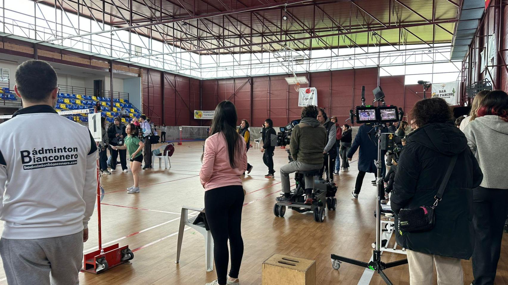 Rodaje de la serie 'Yakarta'.