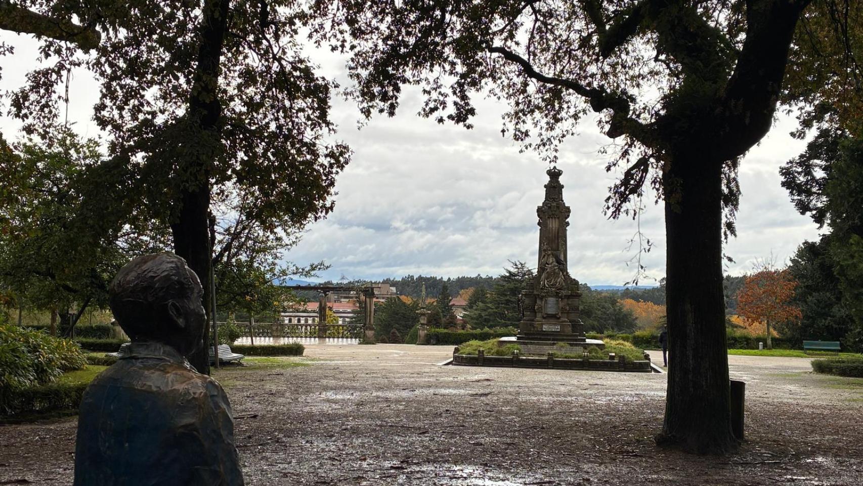 De Rosalía de Castro a Uxío Novoneyra: el paseo literario por la Alameda de Santiago