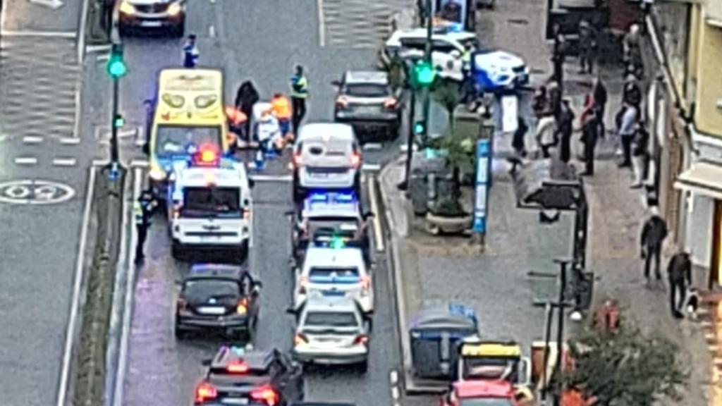 Atropello esta mañana en la Ronda de Outeiro