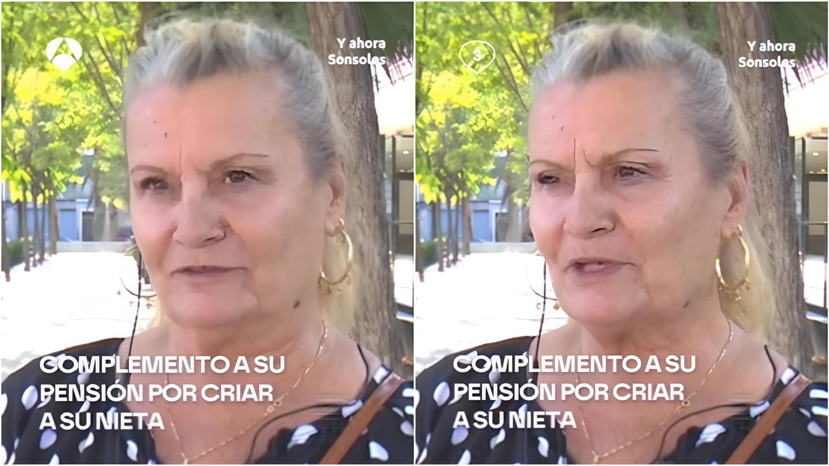 Josefa consigue un complemento a su pensión por criar a su nieta.