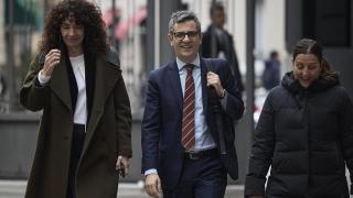 Bolaños, a su llegada al Congreso este jueves tras conocerse el dictamen del abogado del TJUE.