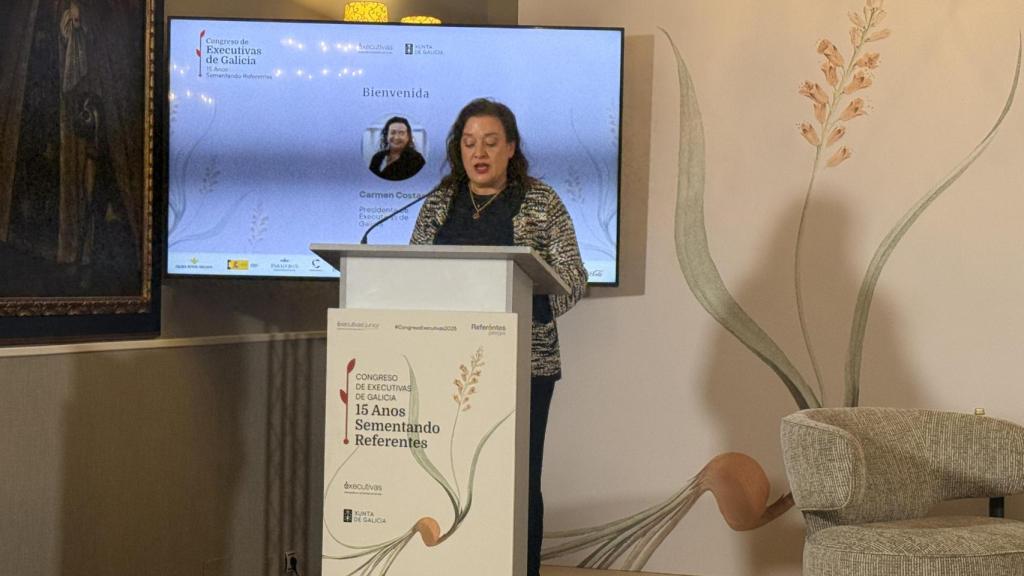 Intervención de Carmen Costas, presidenta de Executivas de Galicia