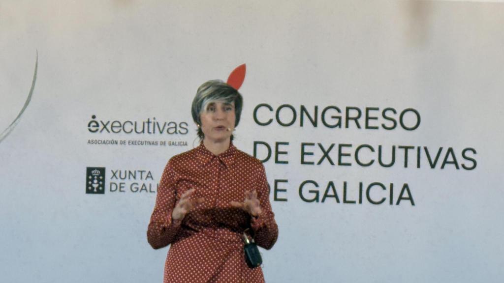 Virginia Romero Calleja durante su intervención