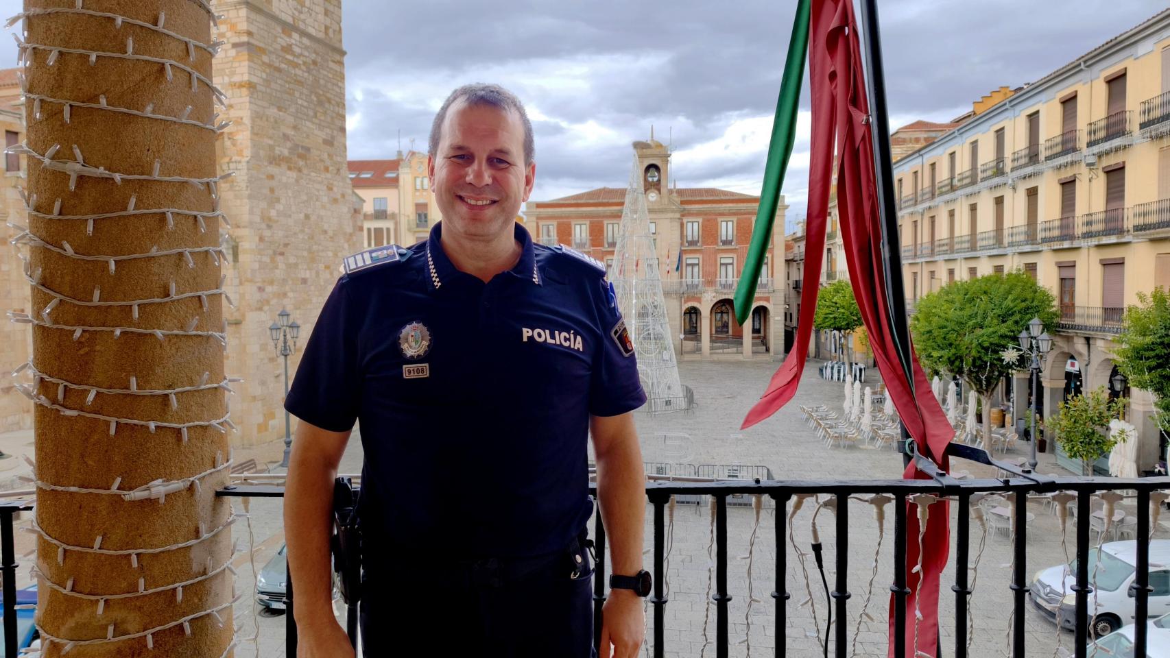 Crisanto Vicente, jefe de la Policía Municipal de Zamora