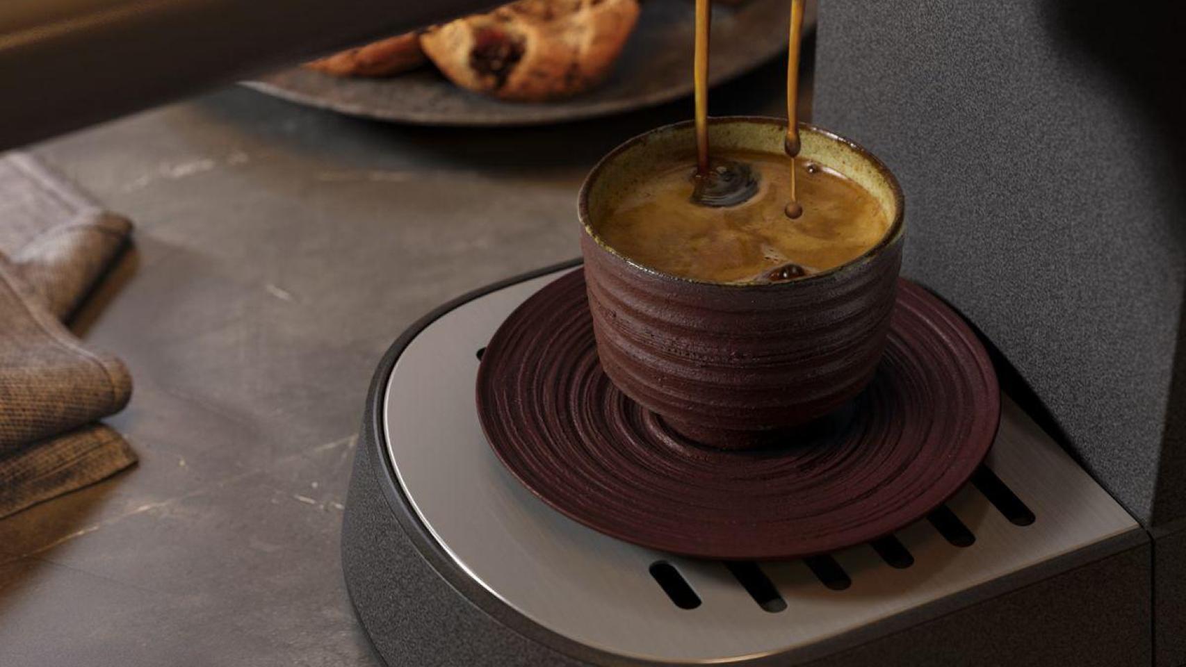 cafetera espresso de AEG