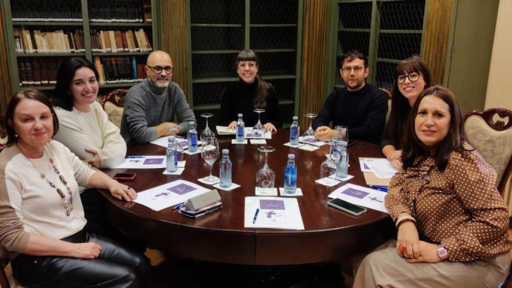 Imagen de la reunión del jurado.