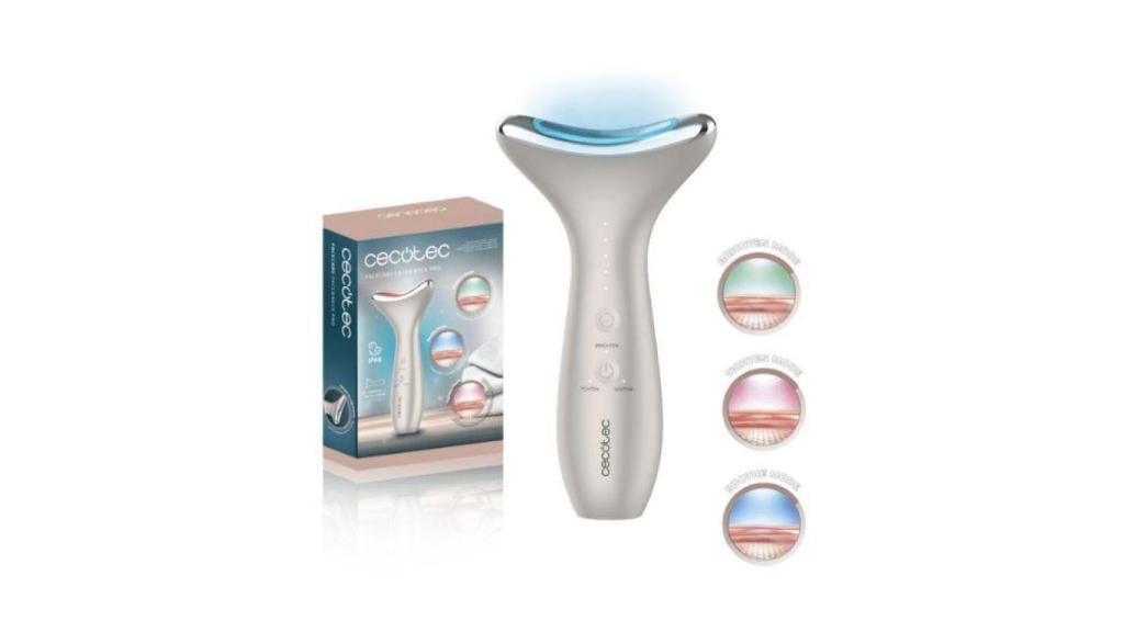 cepillo de fototerapia FaceCare Face&Neck Pro Cecotec
