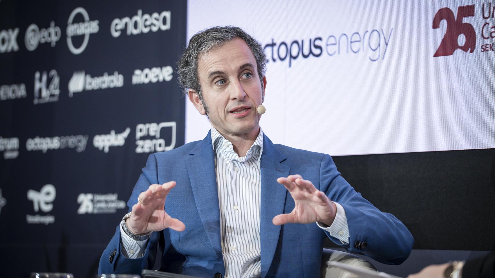 Gabriel Nebreda, CEO de Nostrum Group, durante su intervención en la tercera jornada del II Observatorio de la Energía 'Competir y descarbonizar: la nueva ecuación energética en España'.