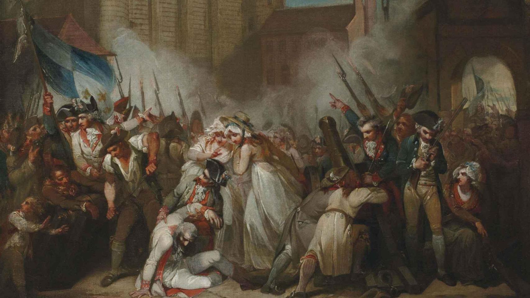 © Charles Thévenin: Toma de la Bastilla, 1793. Museo Carnavalet, París