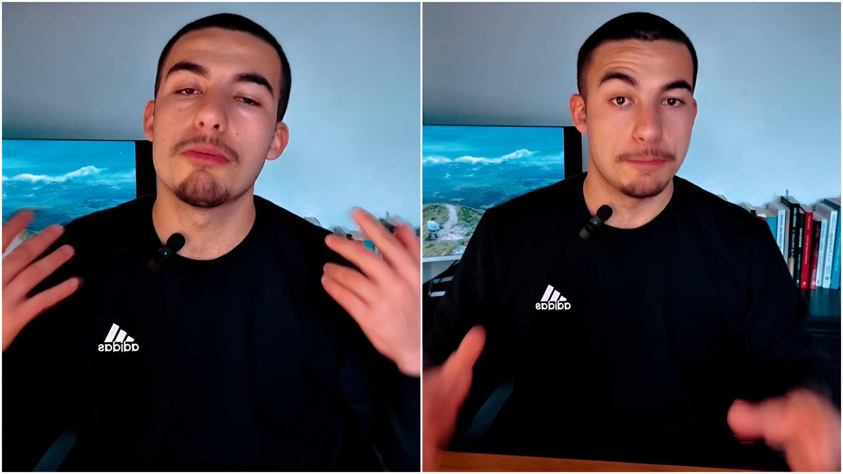 Lukas Acedo, un joven español que vive en Suiza.