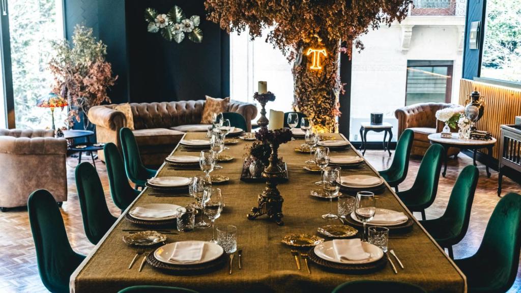 Uno de los reservados de Teselas en el Casino de Alicante.