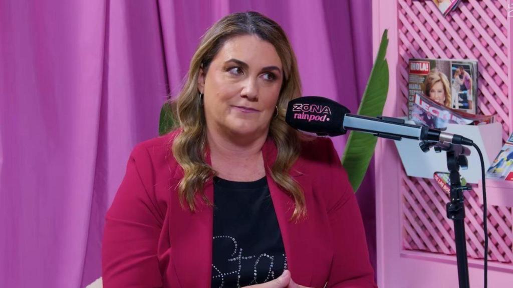 Carlota Corredera, en el pódcast 'Chico de revista'.