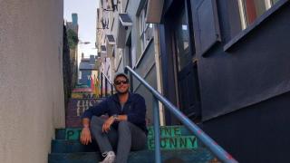 Juan Pablo en Irlanda.