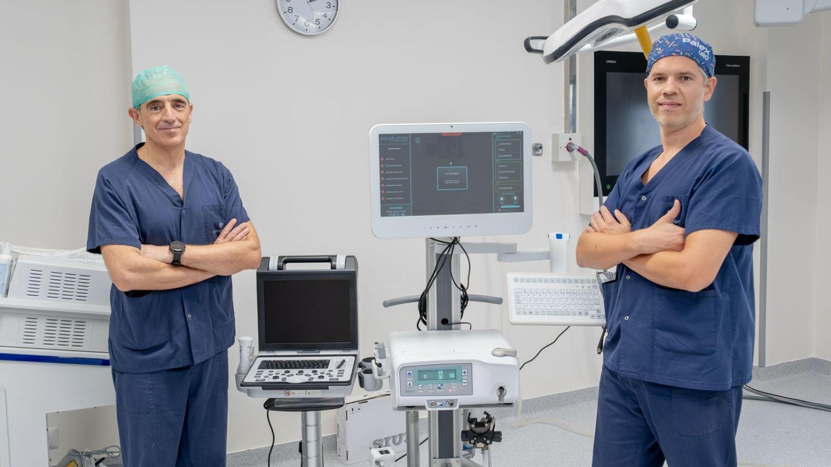 Un chorro de agua y un robot: así es la técnica más precisa para operar la próstata en Quirónsalud Miguel Domínguez