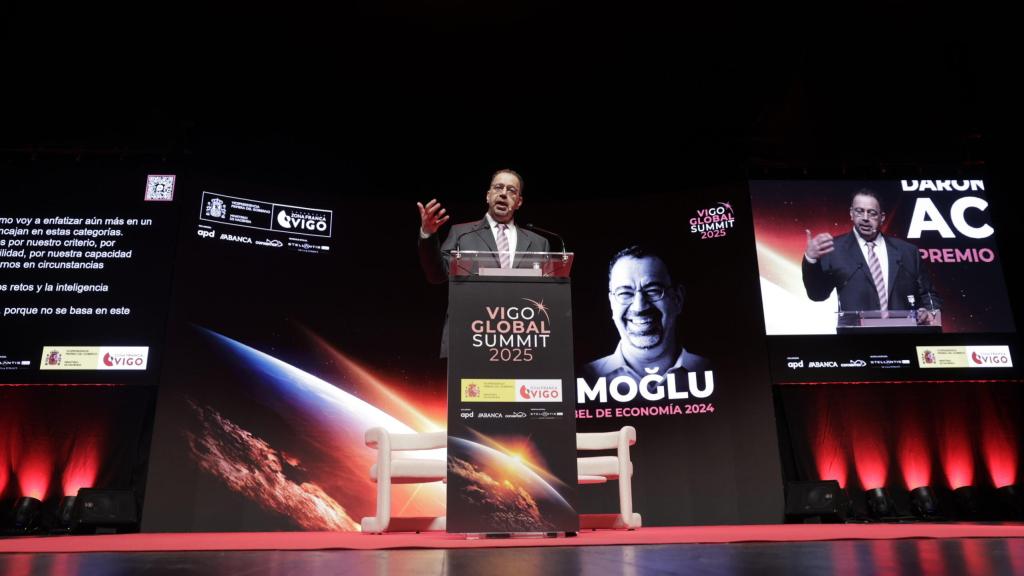 Daron Acemoglu, premio Nobel de Economía 2024, en Vigo