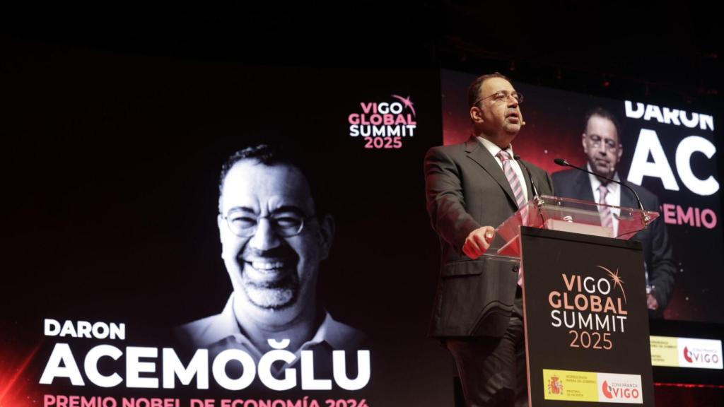Daron Acemoglu, Nobel de Economía 2024, en el Vigo Global Summit 2025