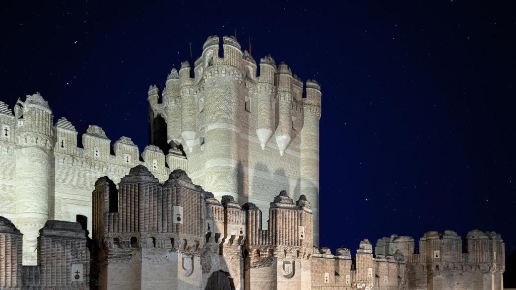 Castillo de Coca, una fortificación de estilo gótico-mudéjar.