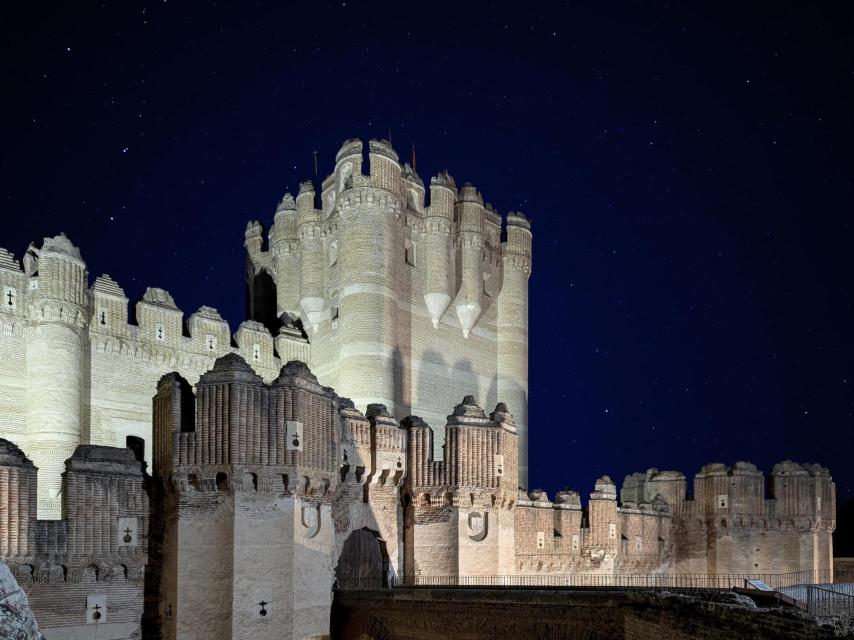 Castillo de Coca, una fortificación de estilo gótico-mudéjar.
