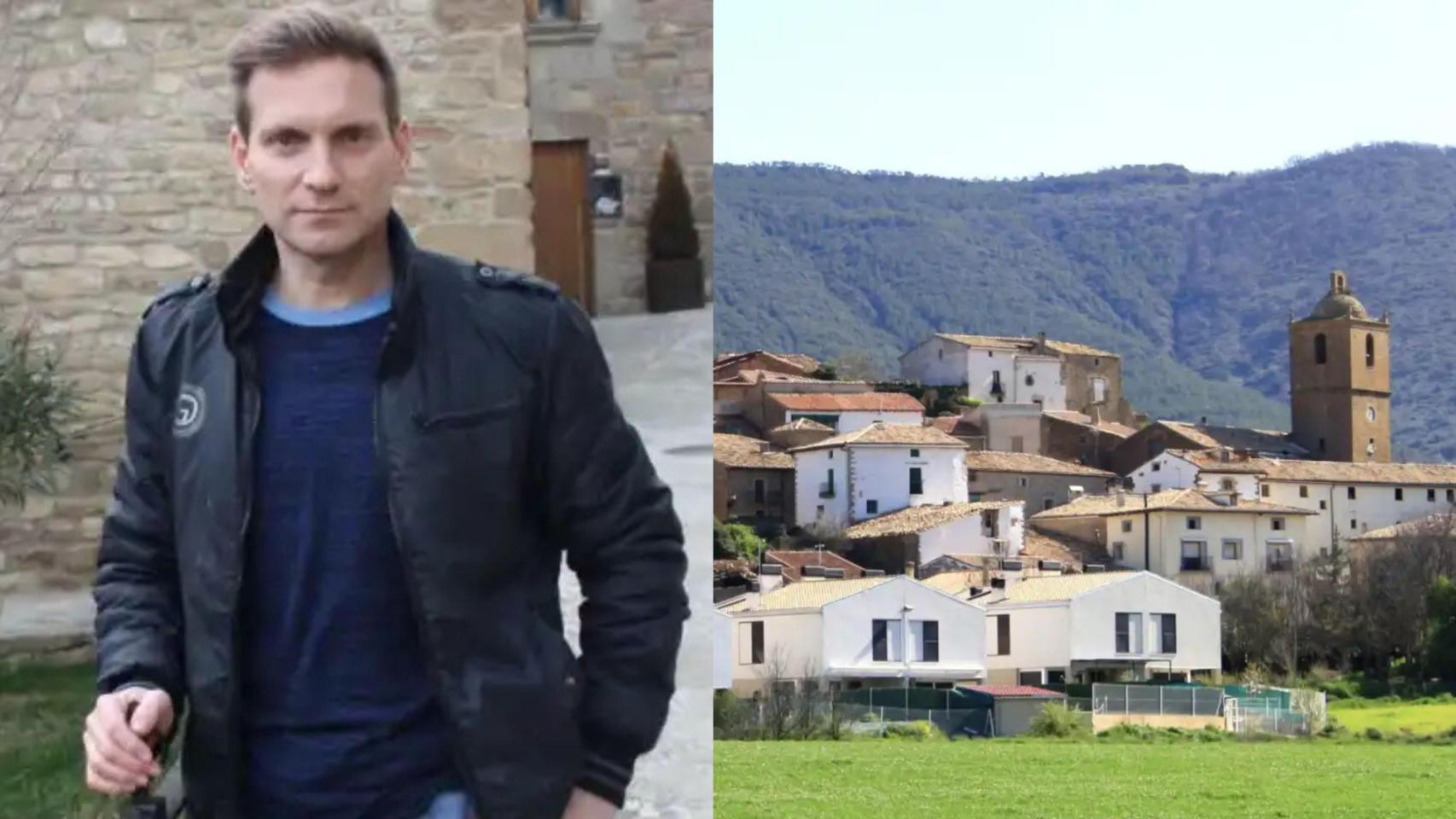 Armando Soria, alcalde de un pueblo de Zaragoza.