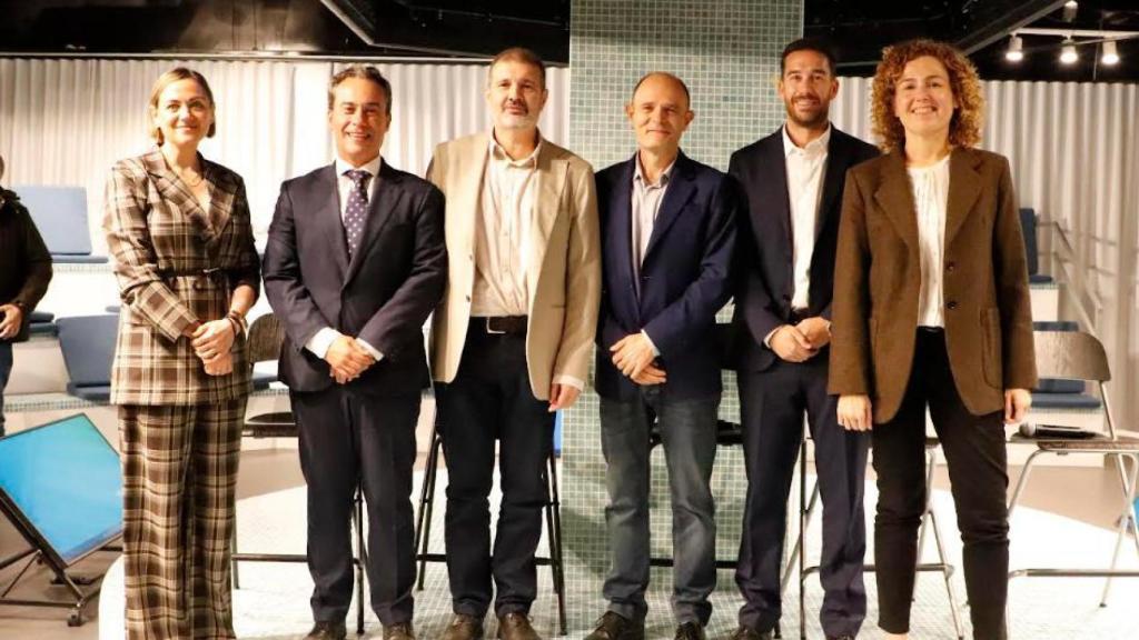 Los participantes en la jornada.