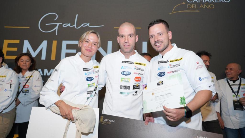 Paula Gutiérrez, Roger Julián y Juanma Salgado son tres finalistas al Cocinero del año.