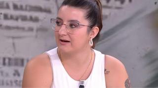 Tamara Guevara, ganadora de la Lotería de Navidad.