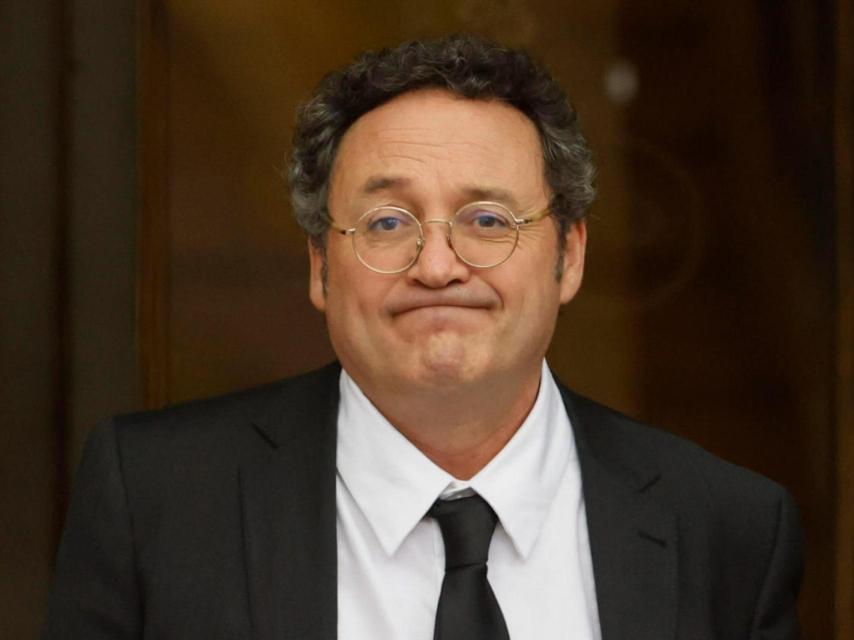 El fiscal general del Estado, Álvaro García Ortiz, a su salida del Tribunal Supremo.