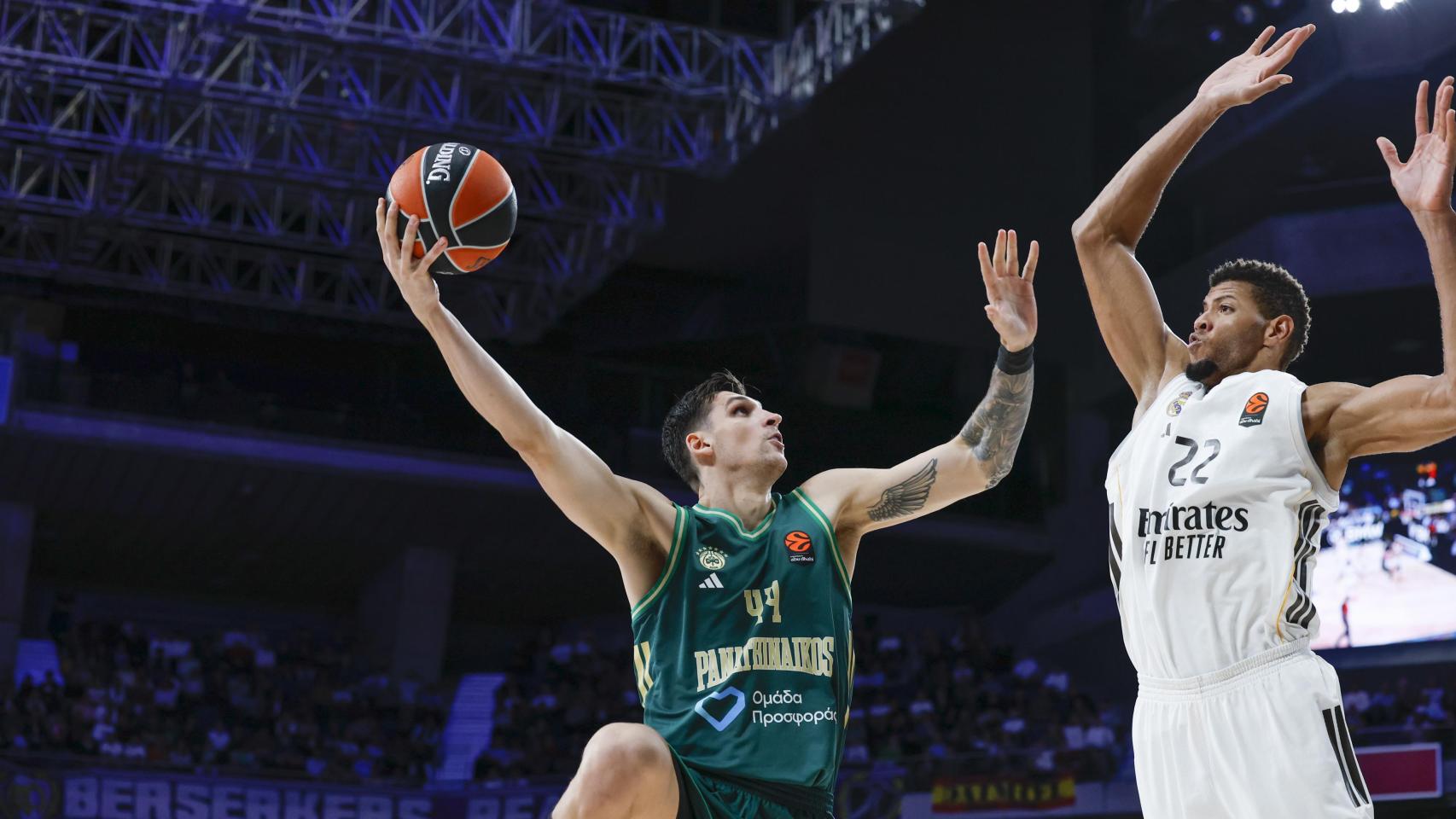 El Real Madrid se pierde ante el Panathinaikos y cierra una semana negra en la Euroliga