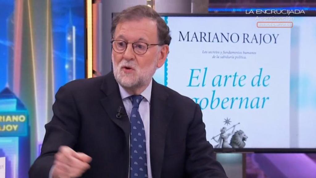 Mariano Rajoy during an interview for