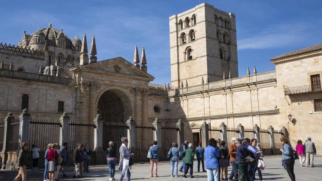 La Catedral de Zamora, punto neurálgico de la muestra, que visitarán miles de personas hasta Semana Santa