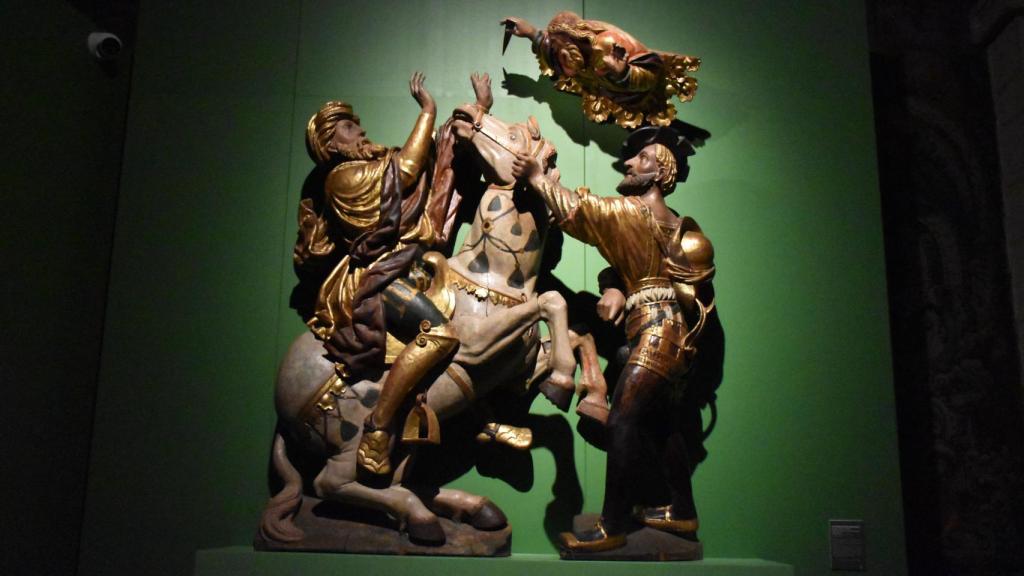 Parte de la colección de Las Edades del Hombre que está expuesta en la Catedral de Zamora