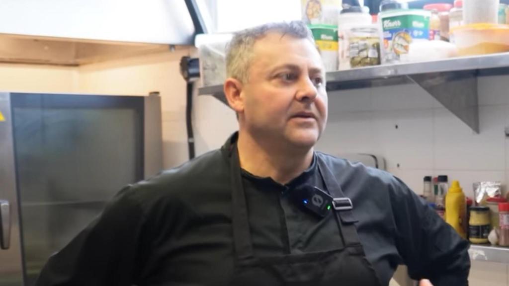 El chef Andrés Ferreira