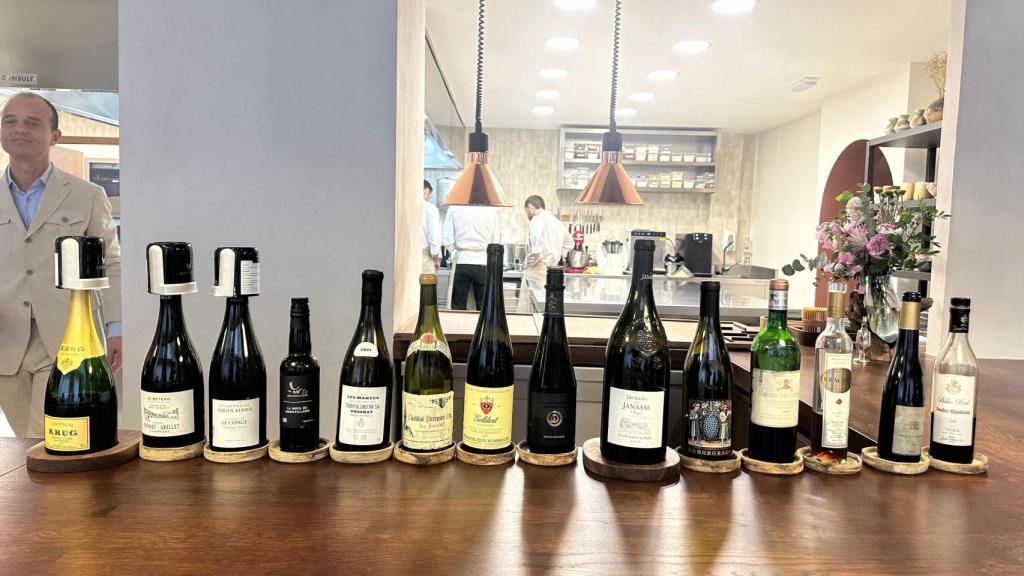 Los vinos que formaron parte del maridaje.