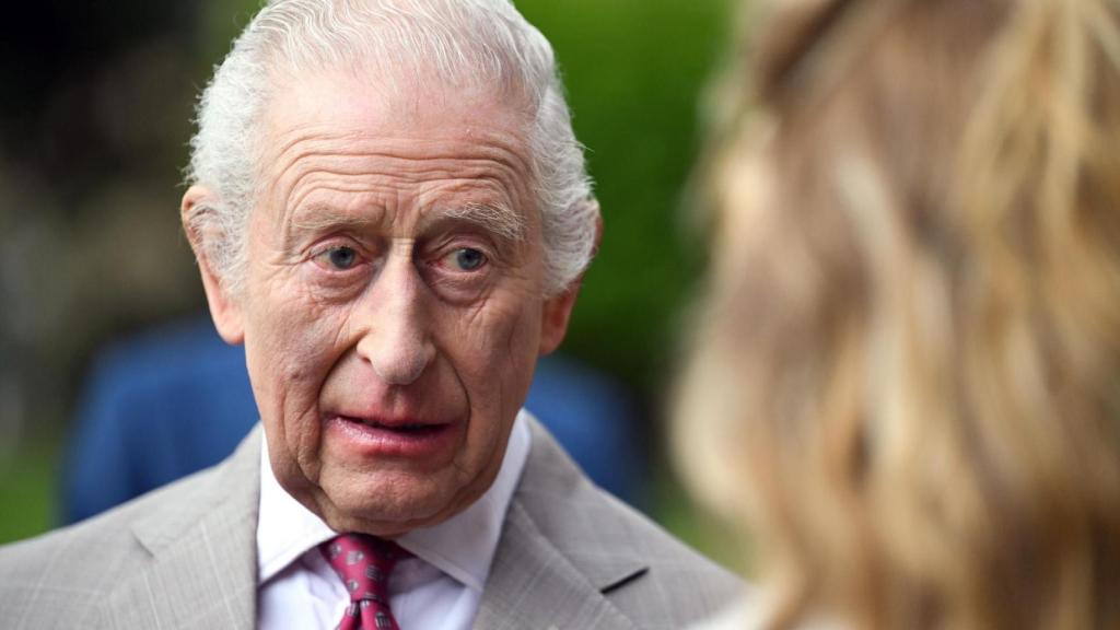 El rey Carlos III, en su viaje a Italia, el pasado mes de abril.