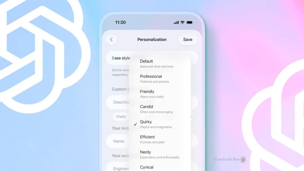 Fotomontaje inspirado en GPT-5.1