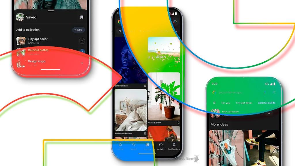 Fotomontaje inspirado en Imágenes de la app Google