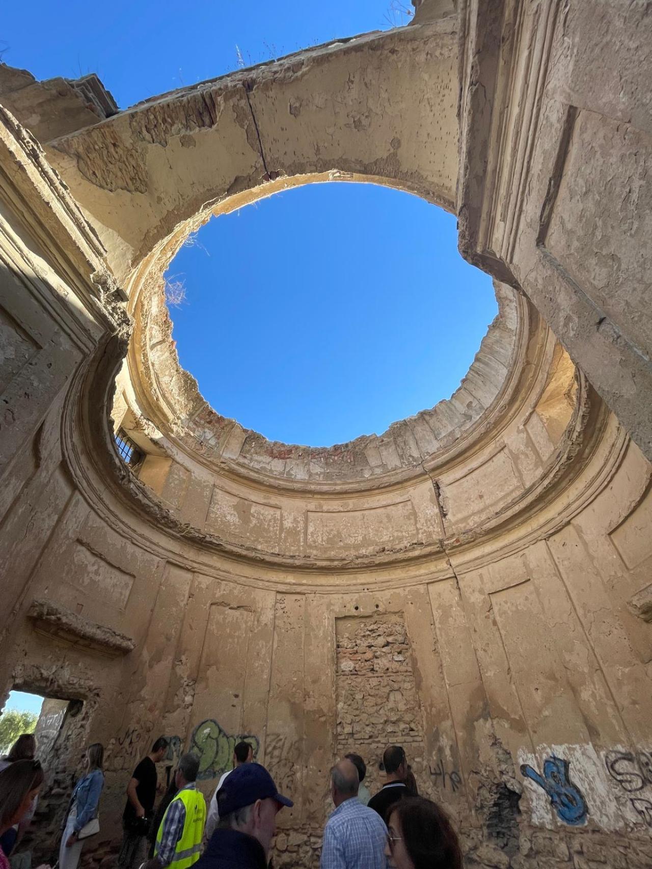 Interior de la Ermita de Vilches.