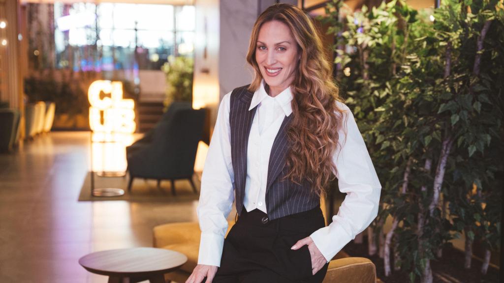 La bailaora posando ante las cámaras de esta publicación.