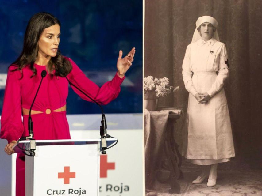 Ena impulsó la labor de la Cruz Roja, Letizia sigue este legado.