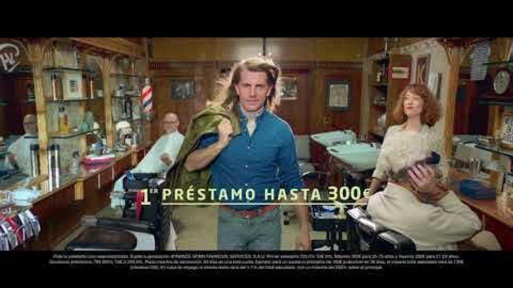 Comercial protagonizado por Luis Rubén Rubiales