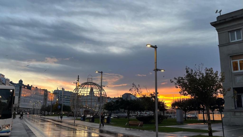 Amanecer en A Coruña