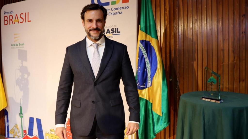 Emilio Izquierdo, CEO de Maraey, galardonado por la Cámara de Comercio Brasil España en la XX edición de los Premios Brasil.