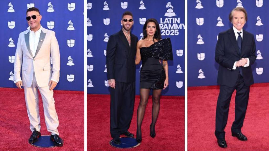 Alejandro Sanz, Sergio Ramos, Pilar Rubio y Raphael.