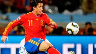Joan Capdevila con la Selección Española de fútbol.